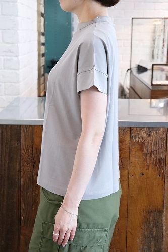 handvaerk | 60/2 ボトルネックTシャツ WOMEN（Tシャツ