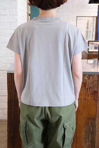 handvaerk | 60/2 ボトルネックTシャツ SOLID WOMEN（Tシャツ