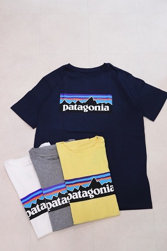 patagonia Kid's 【パタゴニア キッズ】　Boys' Regenerative Organic Certification Cotton  P-6 Logo T-Shirt