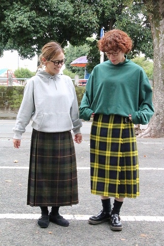 O'NEIL OF DUBLIN【オニールオブダブリン】 MIDDLE KILT SKIRTS