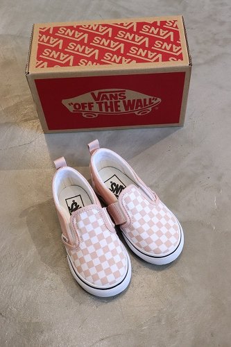 Vans shop checkerboard blush