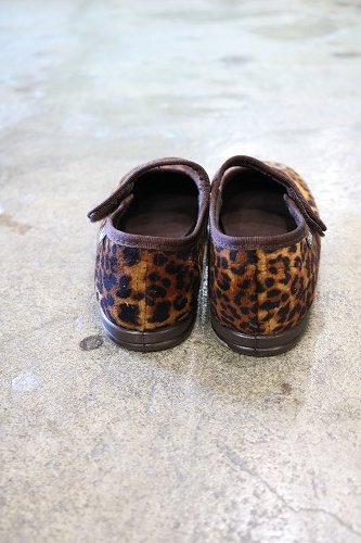 Cienta Velcro Onestrap Shoes (leopard ベロア) |
