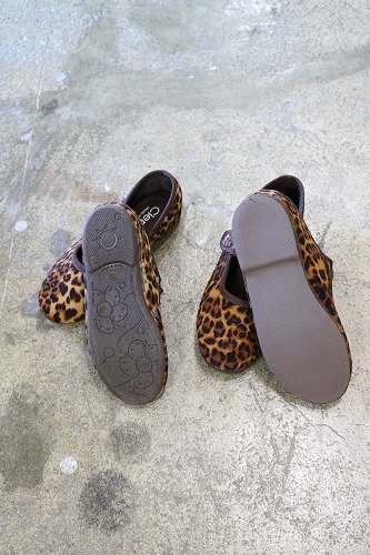 Cienta Velcro Onestrap Shoes (leopard ベロア) |