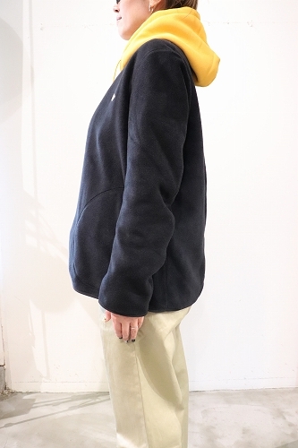 DANTON FLEECE COLLARLESS JACKET[DM47-JD-8939]｜URBAN
