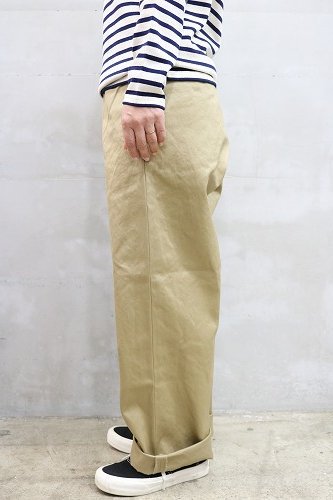 or slow オアスロウ　　VINTAGE FIT ARMY TROUSERS(UNISEX)