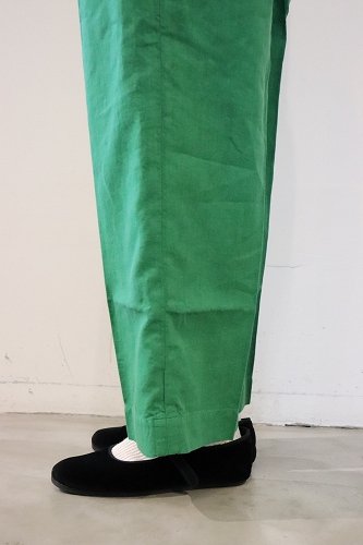 ★2/2まで出品★【タグ付き新品】TIGRE BROCANTE コモドスラックス TIGRE BROCANTE ティグル ブロカンテ 40リネンコモド9分丈スラックス