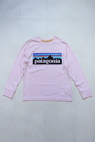 patagonia kid's パタゴニアキッズ K's L/S ROC P-6 T-Shirt