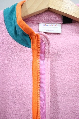 patagonia パタゴニア 子供 スキーウェア 4T ピンクオレンジ キッズ