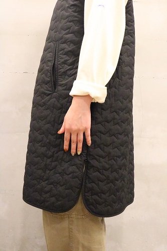 Le glazik ル グラジック キルティング ロングベスト