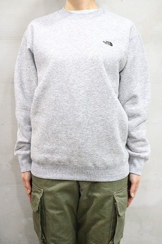 THE NORTH FACE ザ ノースフェイス Small Logo Heather Sweat Crew