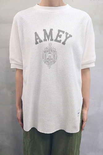 Americana アメリカーナ ビックワッフル 後ろガゼット S/S（AMEY）
