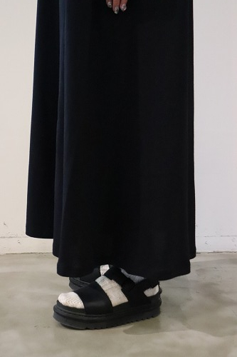 アメリカーナ コットンキュプラ ノースリーブ ワンピース ブラック brf-m-756a_blk.jpg