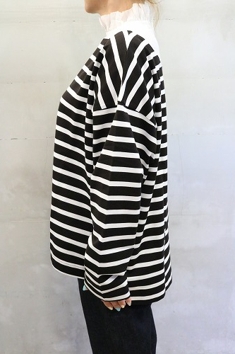 porter des boutons❣️現行品 フリルカラーバスクシャツ フリルカラーバスクシャツ