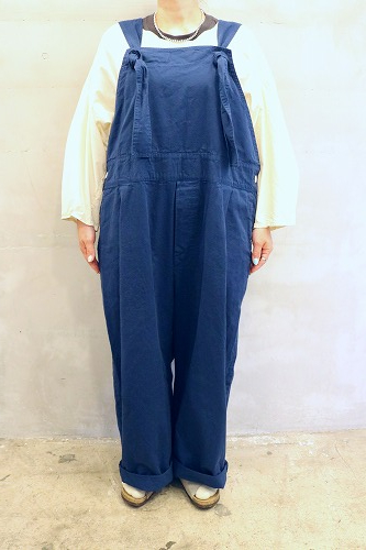 veritecoeur ヴェリテクール ガーメントダイクロスバックオーバーオール