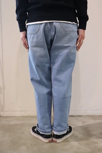 Gramicci グラミチ STRETCH DENIM LOOSE TAPERED RIDGE PANT （UNISEX）