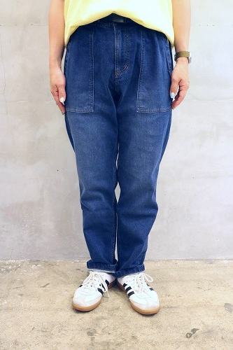 Gramicci グラミチ STRETCH DENIM LOOSE TAPERED RIDGE PANT （UNISEX）