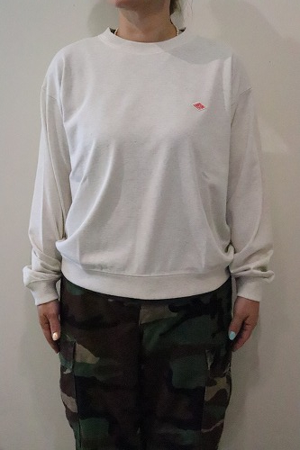 DANTON ダントン WOMEN'S LONG SLEEVE SWEAT T-SHIRT