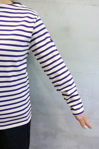 トップス SAINT JAMES OUESSANT ECRU/MACADAM T1 SAINT JAMES『OUESSANT』(ECRU/MARINE) – Reggieshop