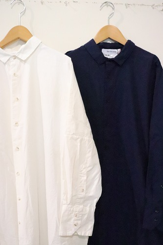 Veritecoeur ヴェリテクール　ゆったりシャツワンピース　コットン Veritecoeur ヴェリテクール シャツワンピース