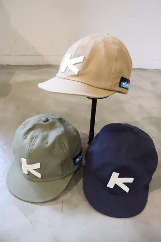 KAVU ベースボールキャップ　２個セット KAVU カブー KID'S バックサテン ベースボールキャップ