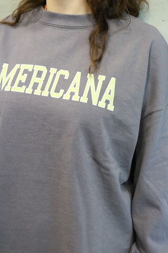 Americana アメリカーナ USED加工 L/S T(AMERICANA)