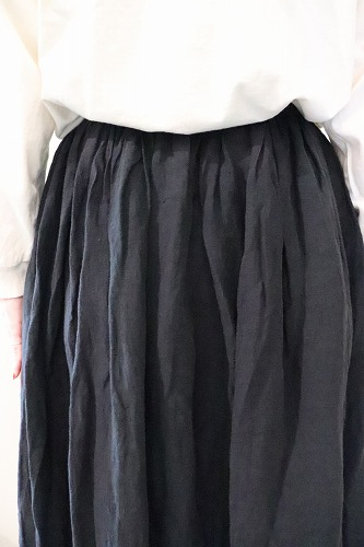 Veritecieur ヴェリテクール リネンリバーシブルスカート