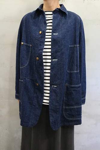 or slow 【オアスロウ】　LOOSE FIT DENIM COVERALL or slow オアスロウ LOOSE FIT DENIM COVERALL