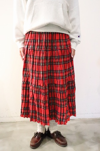 ROCKMOUNT 【ロックマウント】 コットンフランネル ティアードスカート