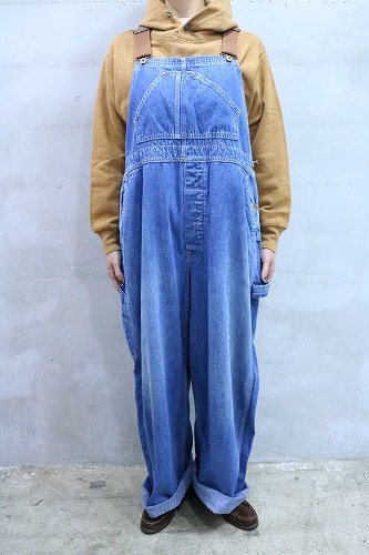 MARET マレ ライトオンスデニムワークオーバーオール