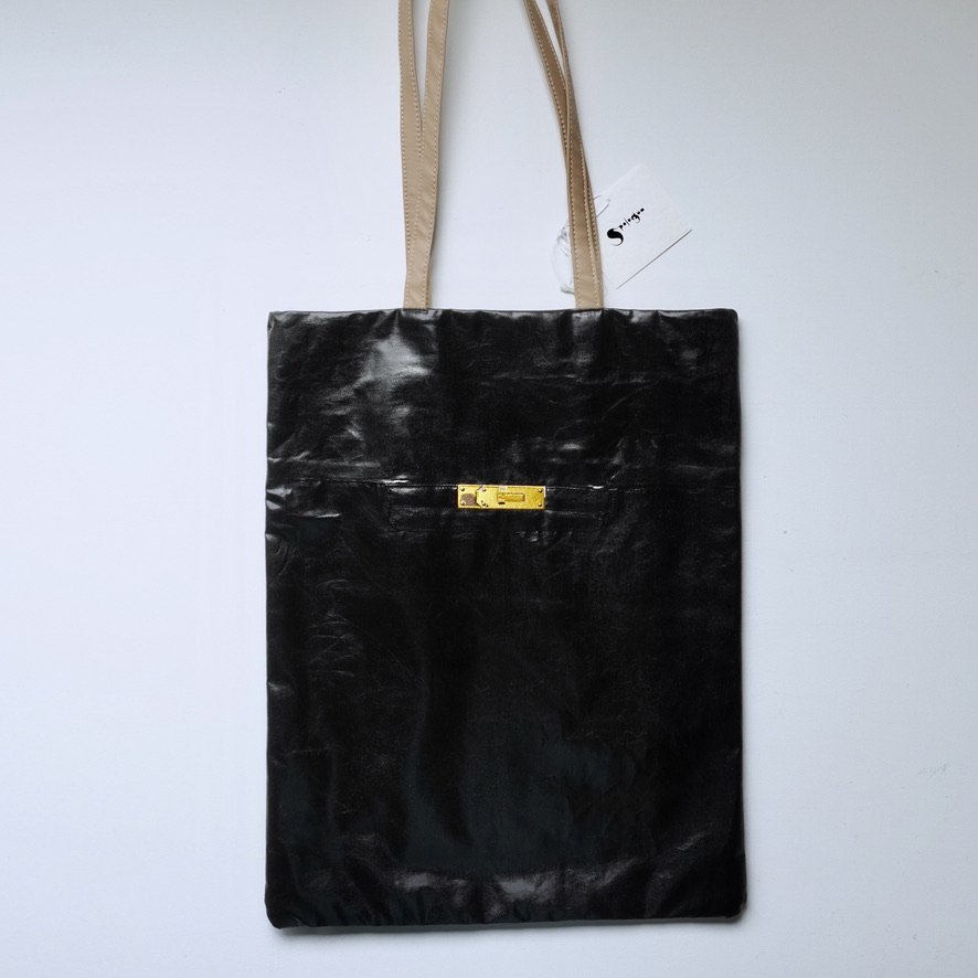 Viny tote BAG_BK