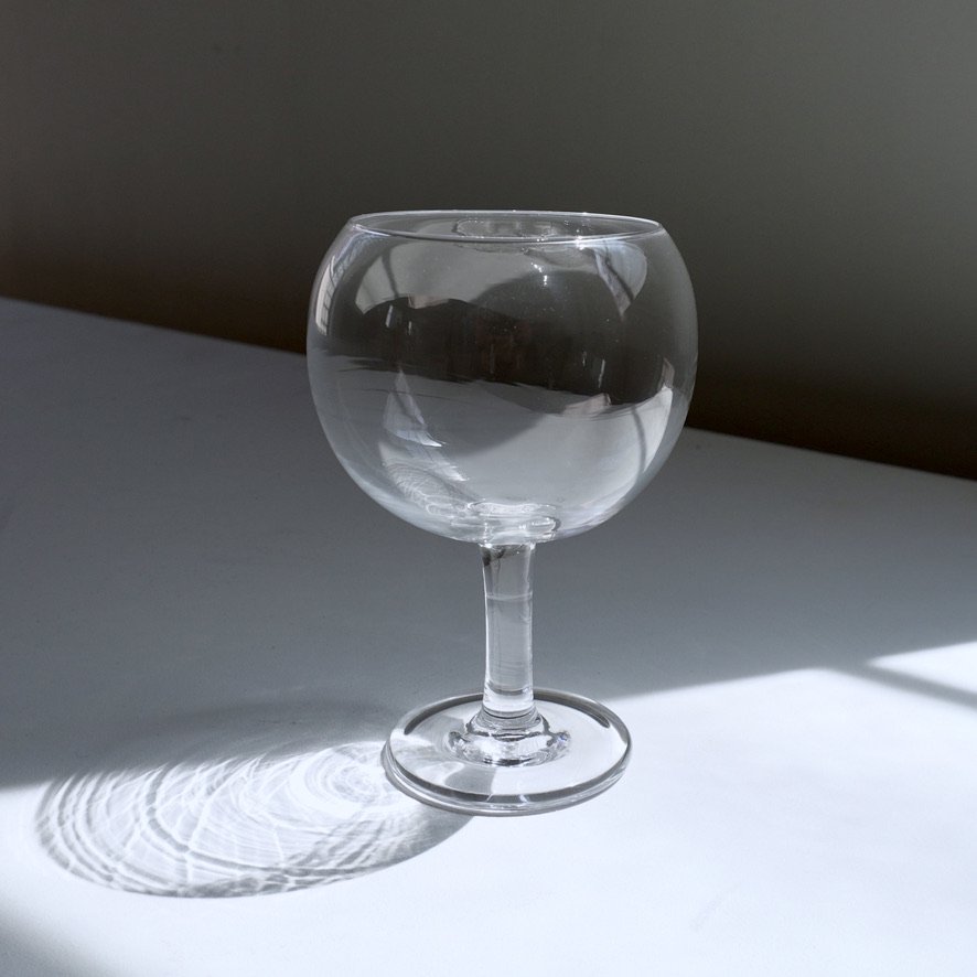 bubble wineglass short_スキ