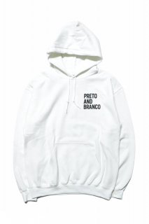 <img class='new_mark_img1' src='https://img.shop-pro.jp/img/new/icons47.gif' style='border:none;display:inline;margin:0px;padding:0px;width:auto;' />PRETO AND BRANCO■ORIGINAL HOODIE (WHITE)