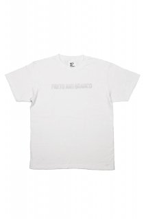 <img class='new_mark_img1' src='https://img.shop-pro.jp/img/new/icons47.gif' style='border:none;display:inline;margin:0px;padding:0px;width:auto;' />PRETO AND BRANCO■ORIGINAL GLIITTER TEE (WHITE)