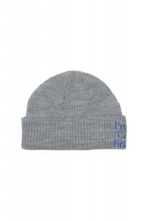 PRETO AND BRANCO  KIKUNOEMBROIDERY  BEANIE (GRAY)