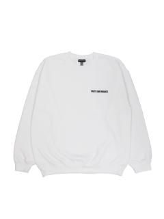 PRETO AND BRANCOORIGINAL EMBROIDERY SWEAT (WHITE)