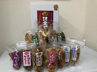 伊達な詰合せ10種かりんとう(箱入) - tsubotakasiten