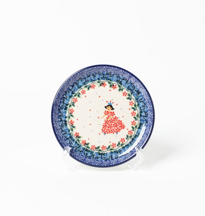 ポーリッシュポタリー ツェラミカ アルティスティチナ社製 プレートPolish Pottery Ceramika Artystyczna Plate  16cm