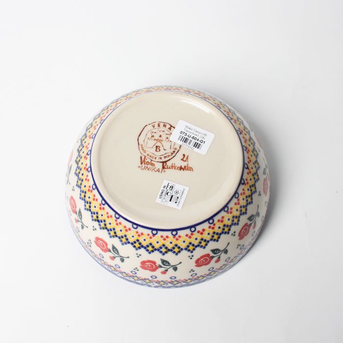 ポーリッシュポタリー ヴェナ社製 ボウル・大Polish Pottery Ceramika Artystyczna VENA Bowl Large