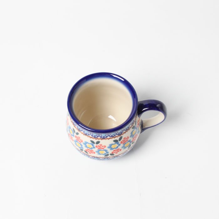 ポーリッシュポタリー カリヒ社製 ポーリッシュマグ・小Polish Pottery KALICH Mug Cup Small