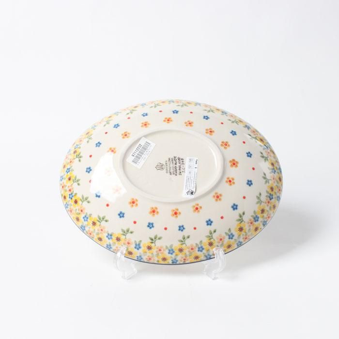 ポーリッシュポタリー 大皿 26cm（セール】新品ポーランド食器