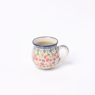 Amazon.co.jp: ポーリッシュポタリー スープマグ 中 (紫花