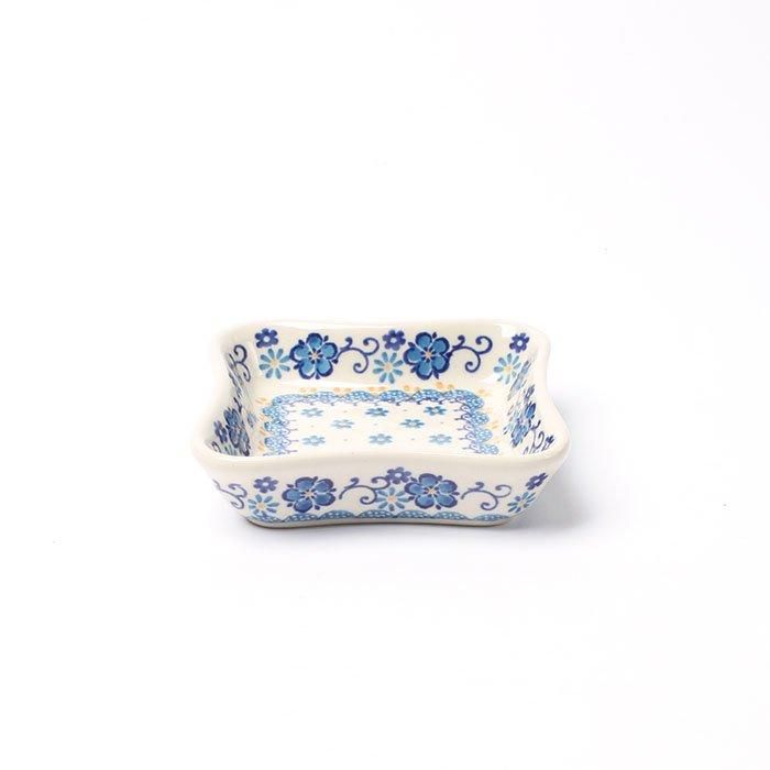 ポーリッシュポタリー ツェラミカ アルティスティチナ社製 四方皿