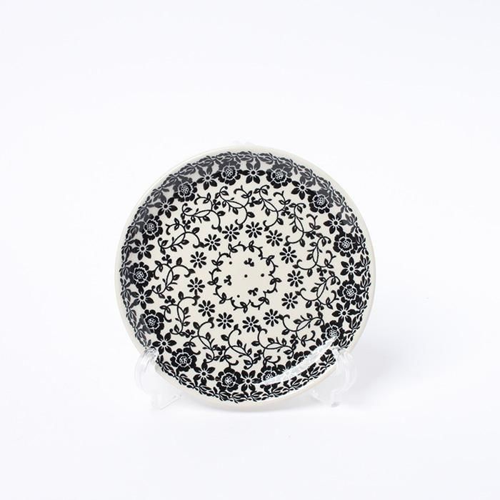 美品★オ－ルドバカラ★バターディッシュ 皿★塩入れ★ジョセフィーヌ ベイカー希少 ポーリッシュポタリー ツェラミカ アルティスティチナ社製 16cm