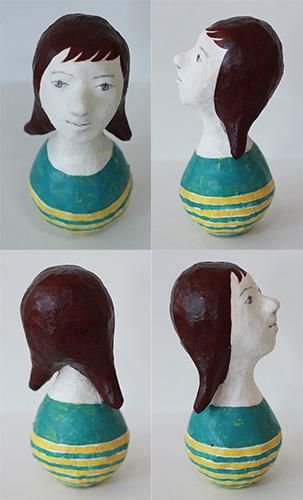 専用出品です。福田十糸子　張り子 福田十糸子 張り子 / きのこ - pebble