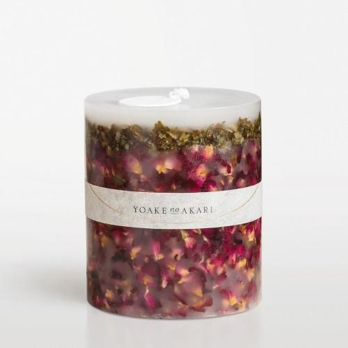 Yoakenoakari ボタニカルキャンドル Rose Pebble Yoakenoakari ボタニカルキャンドル Rose Pebble