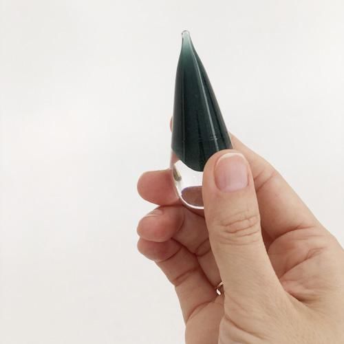 【値下げ！】グチミエコ ガラスのオブジェ【アンタカラナ】刻印入り fresco / ちいさなガラスのオブジェ punto - pebble