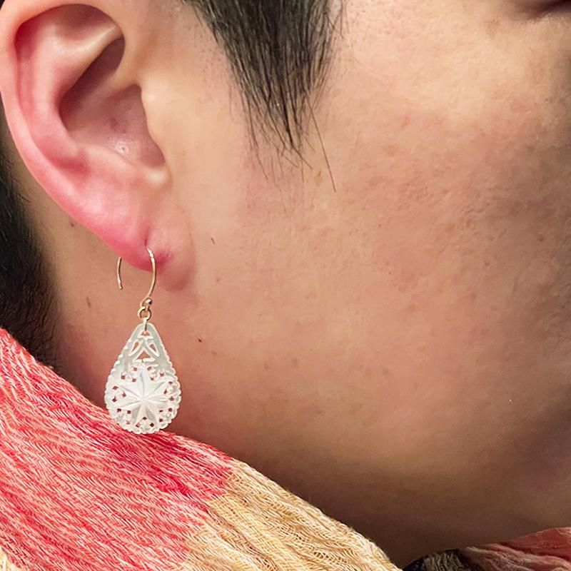 ベツレヘムパール Tiny Drop | イヤリング・ピアス - CO-【コー】東京