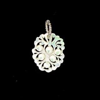 ヴィンテージ ベツレヘムパール プレート 鹿 シカ 伝統を受け継ぐもの。CO-とブロス・コムシィーエ のヴィンテージ