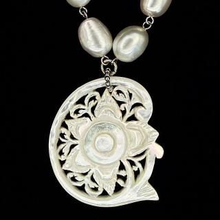 ヴィンテージベツレヘムパール　五芒星ポニーフック③ ヴィンテージベツレヘムパール 五芒星① ポニーフック せかほし