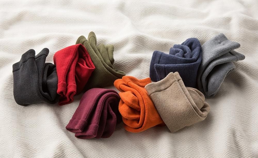 あったかやわらか、おモチのような温活ソックス『もちっくす』 - 山忠